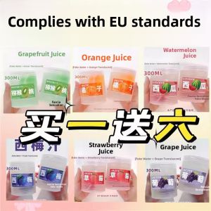MONLEYTA | Trendy Plum Juice Non-Toxic Big Bucket Slime Transparent Bubble Glue No-Stick Hand Fake Water Children Play Dough Manlieta X0709115602