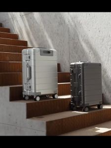 Xiaomi Metal Luggage 2 Aluminum TSA Approved Dual locks 20" inch Handle Suitcase Travel Boarding handle Trolley铝框旅行箱 2