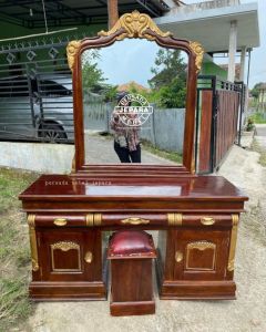 Meja rias peluru jenggot / Meja rias peluru / Meja rias jati / Meja rias minimalis / Meja rias / Meja / Meja jati / Tolet