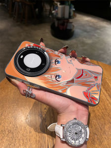Tingzhen Huawei Mate80 Phone Case Curved Surface Meimang Popular Anime Cute Cartoon Design for Men And Women New Models
