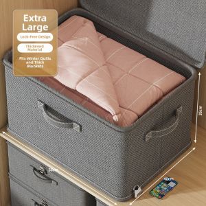 XUNHUAI | Lockable Closet Organizer Storage Box