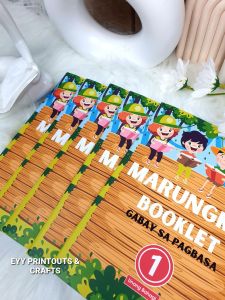 Marungko Booklet 5 in 1 Set – Gabay sa Pagbasa for Kids | Filipino Reading Booklet Set | Preschool to Grade 1 Learning Material