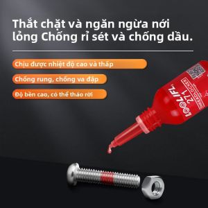 Keo Dán Ren LOOLIFL 271 Chịu Nhiệt Cao Chống Lỏng Chất Kết Dính Kim Loại Cường Độ Thấp Chất Bịt Kín Epoxy Acrylate