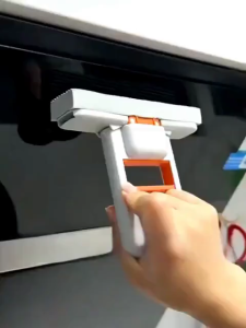 IQONICA Mini Mop Portable Desktop Cleaning Tool Compact Handheld Sink Mop with Squeeze Function