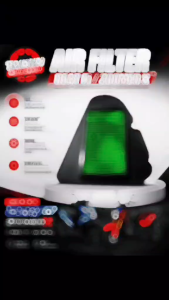 Air Filter Disposable  For Beat Fi / Zoomer X