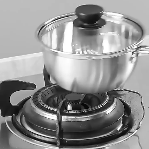 Iron Wok Support Gas Stove Rack Non-Slip Home Burner Cookware Accessory