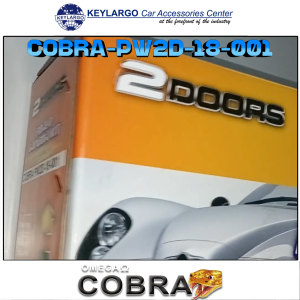 COBRA Universal 2-Door Power Window Conversion Kit (12V) High-Torque Motorized Roll-Up Conversion with Heavy-Duty Wear-Resistant Gears & Switches