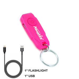 LUFFYFIRE | Mini USB Rechargeable Keychain Flashlight