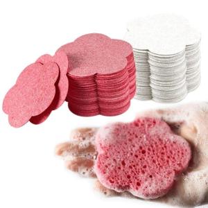 20PCS Facial Exfoliator Mask Cleaning Sponge Pads Skin Care Beauty Tools from China for Makeup And Personal Grooming