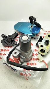 Kunci Kontak 4SF + Tutup Tangki SUZUKI THUNDER125 KUALITAS ASLI ORIGINAL SUZUKI SGP KONCI (Bisa COD)