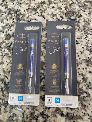[ของแท้] ไส้ปากกา ปาร์คเกอร์ Parker Quink flow/Quink ลูกลื่น/เจล/หมึกซึม 0.5(0.8)/0.7(1.0)mm ของแท้ 100% ปาร์คเกอร์ พร้อมส่ง มีเก็บปลายทาง UBMARKETING