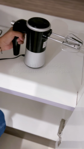 Hand Mixer Elektrik Pengaduk Adonan Roti Kue 5 Speed Dengan 4pcs Alat Pengocok