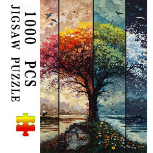 Jigsaw Puzzle for Adults 500/1000/1200/2000PCS Tree of Life Artwork Mindful Game Stress Relief Decor Gift