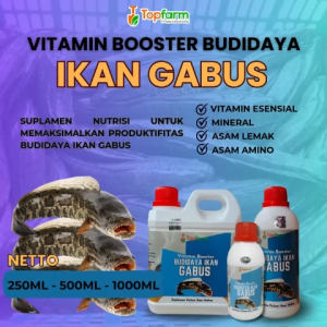 Vitamin Booster Khusus Budidaya Ikan Gabus