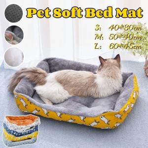 Pet Bed Dog Sofa Cushion Washable Soft Indoor Sleeping Mat For Small Medium Large Dogs