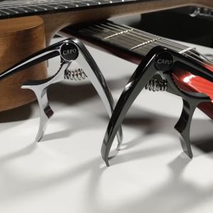 คาโป้ Capo โลหะ Zinc Alloy เงางาม กีต้าร์คาโป้ หนีบแน่น