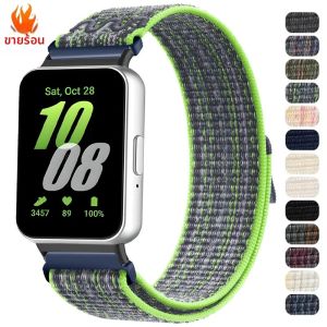 ห่วงไนลอนสําหรับ Samsung Galaxy Fit 3 ปรับสร้อยข้อมือสําหรับ iWatch Samsung Galaxy Fit3 Band อุปกรณ์เสริม