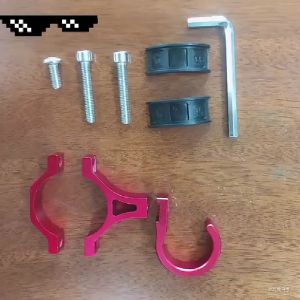 Motorcycle Bike bicycle Hook Storage Bag Holder Luggage Bag Hanger Moto Accessories Helmet Claw Hook Front Organizer Electric Scooter Helmet Hanger Storage Hook Scooter Hook Bicycle Hook Hanging Bag Hook Handlebar Fixed Claw
