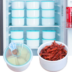 【🔥New】3pcs Food Storage Box Round Sealed Food Storage Container With Lid Breathable Fruit Storage Box Kitchen Food Storage Box Bottle Sealed Jar