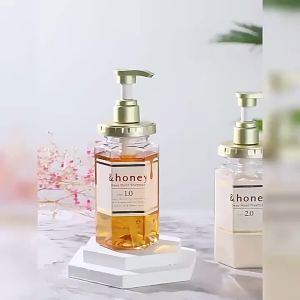 《413》honey Shampoo Conditioner Organic Hair and Scalp Care for Intense Cleansing and HydrationMoisture Enhancing Wash and Protection Ideal for Straight Curly Curl Kinky Frizzy