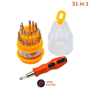 ชุดไขควง หัวแม่เหล็ก ซ่อมมือถือ 31 in 1 เซ็ตอเนกประสงค์พร้อมหัวเปลี่ยน