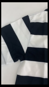 Cubic Men Stripes Round Neck Tees T-shirt Top Top for Men - CMS2518R