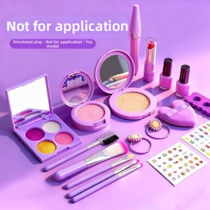 XIONGBUFAN | Non-toxic Washable Kids Makeup Set