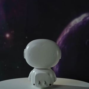 ฟอกเทียน ไฟติดห้องนอนพร้อมรีโมท หรี่แสงได้ นาฬิกา โคมไฟ LED โคมไฟหัวนอน ทรงนักบินอวงกาศ โคมไฟติดผนัง แบบเสียบปลั๊ก ประหยัดพลั๊ก ถูกสร้างขึ้นโดย