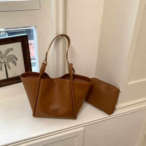 clu Relaxing Solid Color Shoulder Bag New High Beauty Personalized Trendy Fashion Casual Handbag ulc