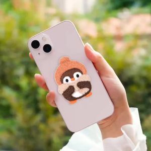 DUTRIEUX | Cute Cartoon Snake Plush Sheep Self-adhesive Embroidery Patch Premium Cloth Ornament For Notebook Clothing Handbag