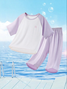 batubatu | Breathable Cool-to-Touch Moisture-Wicking Short-Sleeve Kids Modal Pajamas