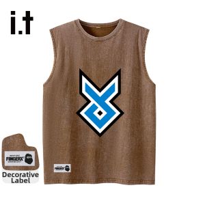 FINGERCROXX | Cotton Loose Sleeveless Vest