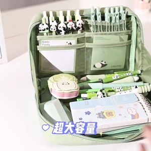 Tempat Pensil Alat Tulis Creative Oxford Multifungsi Tas Perlengkapan Kantor dan Anak Sekolah Kotak Pensil Perlengkapan Kantor Stationary Bag