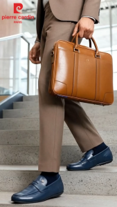 Giày lười nam da bò cao cấp Pierre Cardin giày Casual đế cao su chống trơn trượt - PCMFWL 528