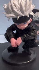 Action Figure JUJUTSU KAISEN : GOJO SATORU AI Ver. Miniatur Pajangan Mobil Mainan Topper Gojou JJK Yuji