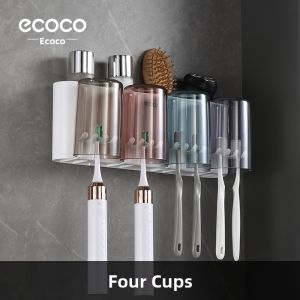 ecoco | Automatic Wall-Mounted Toothpaste Squeezer Shelf