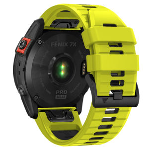 22mm 26mm Silicone Strap For Garmin Fenix 8 E 7X 7 Pro Solar/6X 6 Sapphire 5X/Epix/Tactix 8 QuickFit WatchBand 1:1 Official band