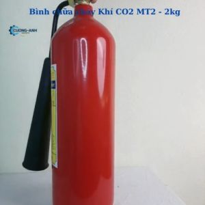 Bình chữa cháy khí CO2 MT2 bình cứu hỏa co2 2kg tiện ích sử dụng cho khu vực có diện tích và không gian nhỏ hàng có kiểm định chất lượng cao loại 1