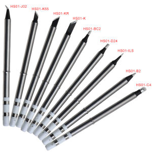 1 Máy Tính HS-01 6Ω Mỏ Hàn Đầu Thay Thế Nóng Chảy Đầu Hàn Cho T85/HS-01/GD300/RGS65 Dụng Cụ Hàn Phụ Kiện