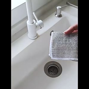 CLEANING CLOTH สำรองสวยๆ สำหรับลวดเหล็ก กระทะ หม้อ และเช็ดจาน ภายในครัว สำหรับผ้าทําความสะอาด