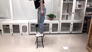 Thaitao เก้าอี้ไม้พับได้ เก้าอี้พับได้ เก้าอี้นั่งกินข้าว เก้าอี้พับลายไม้ เก้าอี้พับได้ โครงเหล็ก Dinning Chair ประหยัดพื้นที่ มีพนัก