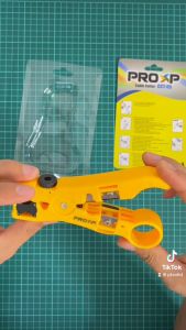 ProxP Pengupas dan Pemotong Kabel - LAN & Coaxial