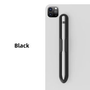 Pencil Holder Silicone Tablet Stylus Pen Slot for Apple Pencil 1 Or 2 Generation and Samsung Galaxy Tab S6 Lite S7 S8 S9Ultra