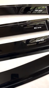 Vè che mưa xe Isuzu Dmax 2005 - 2010 2011 - 2016 nhựa đen Thái