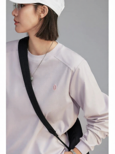60S Lustrous Pima Cotton Long Sleeve T-shirt