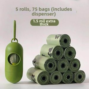 HUAZINIAO | Eco-friendly Biodegradable Pet Waste Bags Thickened