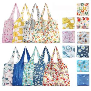 ถุงช้อปปิ้งแบบใช้ซ้ำได้ ถุงช้อปปิ้งผู้หญิงขนาดใหญ่แบบพับได้ ถุงช้อปปิ้งผ้าแบบซักได้ ถุงช้อปปิ้งแบบเป็นมิตรกับสิ่งแวดล้อม