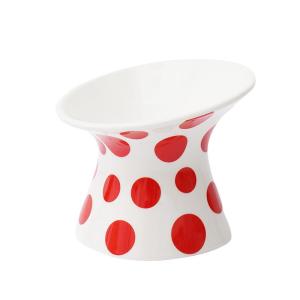 zeze | Elevated Ceramic Pet Bowl For Easy Drinking And Eating Protects Cervical Health