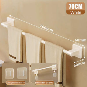 ชั้นวางผ้าเช็ดตัวในห้องน้ำราวผ้าขนหนูผ้าเช็ดตัวติดผนังแขวนผ้าเช็ดตัวห้องน้ำชั้นวางเล็บฟรีราวแขวนผ้าเช็ดตัวติดตั้ง