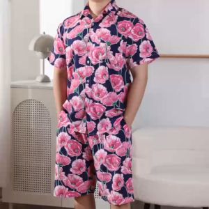 ชุดเซทสงกรานต์ ชุดเซทฮาวาย ชุดเที่ยวทะเล 1 ชุด 2 ชิ้น เสื้อ+กางเกง ใส่ได้ทั้งผู้หญิและผู้ชาย SE25002